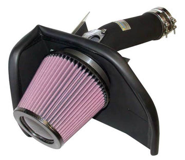 K&amp;N 05-08 LGT Black Serie 69 Typhoon Entrada de ariete corta