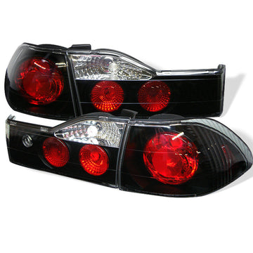Spyder Honda Accord 01-02 4Dr Euro Style Luces traseras negras ALT-YD-HA01-4D-BK