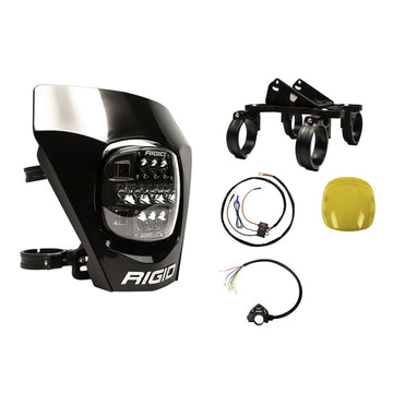 Kit de moto LED Rigid Industries Adapt XE - Negro