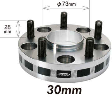 Project Kics 30mm Thick 12x1.50 60mm Hub 5x114.3 Wide Tread Spacers