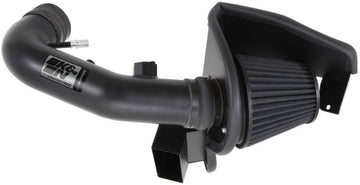Kit de admisión de rendimiento negro K&amp;N 11-14 Ford Mustang GT 5.0L V8