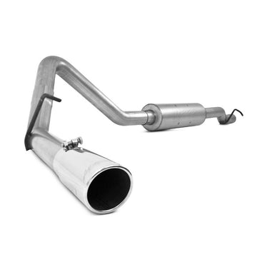 MBRP 08-12 Ford F-250/F-350 5.4L V8/6.8L V10/6.2L V8 CC-SB/EC-LB 3 pulgadas Cat Back salida de un solo lado Alum