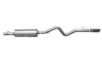 Gibson 05-08 Dodge Durango SXT 4.7L 3 pulgadas Cat-Back escape simple - Aluminizado