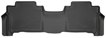 Husky Liners 13-16 Lexus LX570 / 13-16 Toyota Land Cruiser WeatherBeater 2da fila negro revestimientos de piso