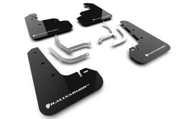 Rally Armor 24-26 Subaru Impreza Black UR Mud Flap w/ White Logo