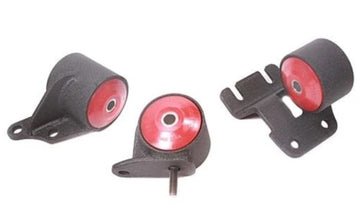 Innovative 90-93 Integra B-Series Black Steel Mounts 75A Bushings (Auto Trans)