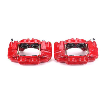 Power Stop 03-09 Lexus GX470 Pinzas delanteras rojas sin soportes - Par