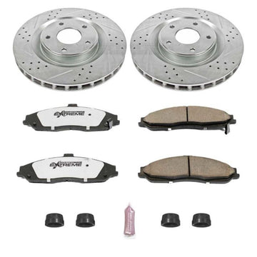 Power Stop 05-07 Cadillac XLR Kit de freno delantero Z26 Street Warrior