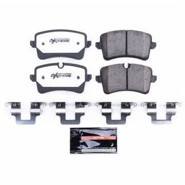 Power Stop 12-18 Audi A6 Trasero Z26 Extreme Street Pastillas de freno con hardware