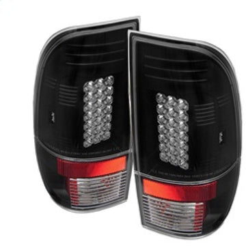 Spyder Ford F150 side 97-03/F250/350/450 Super Duty 99-07 Luces traseras LED Blk ALT-YD-FF15097-LED-BK