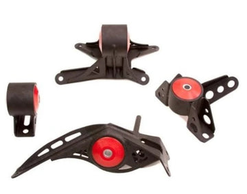 Innovadores bujes 85A con soportes de acero negro 10-15 Lotus Evora 2GR-FE/2GR-FZE
