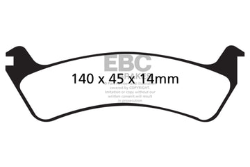EBC 95-98 Ford Windstar 3.0 Ultimax2 Rear Brake Pads
