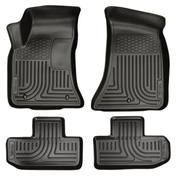 Husky Liners 11-12 Dodge Challenger WeatherBeater Combo revestimientos de piso negros