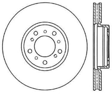 StopTech Slotted & Drilled Sport Brake Rotor