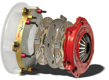 McLeod RXT Shelby Gt500 y Viper/Challenger MODular Assy Spg Hub 1-1/8 X 26 Spl con placa base de calle