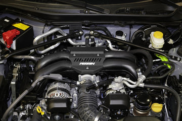 Perrin 2022+ Subaru BRZ / Toyota GR86 Cubierta del motor - Arruga negra