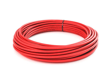 Tubo de nailon rojo de alta temperatura Snow Performance - 20 pies