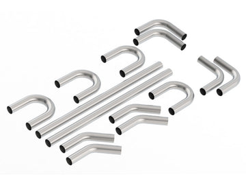 Borla Universal Hot Rod Kit Tubos de acero inoxidable T-304 de 3 pulgadas de diámetro exterior