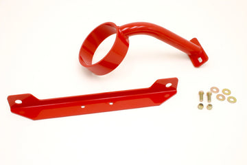 BMR 05-10 S197 Mustang Bucle de seguridad del eje de transmisión delantero - Rojo