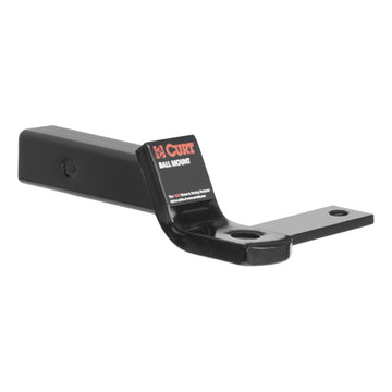 Soporte de bola Curt Sway Tab (vástago de 2 pulgadas, caída de 7500 libras y 2 pulgadas)