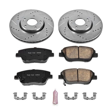 Power Stop 10-15 Hyundai Sonata Kit de freno deportivo delantero Z23 Evolution