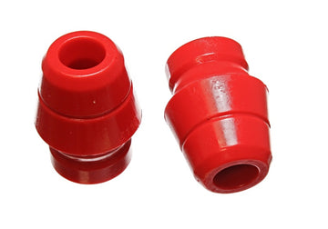 Energy Suspensión 97-06 Jeep Wrangler YJ/TJ Juego de topes delanteros rojos (juego de 2)