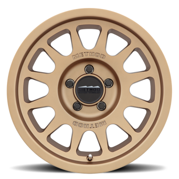 Method MR703 17x8.5 0mm Offset 5x150 110.5mm CB Method Bronze Wheel