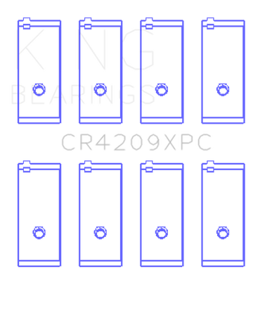 King Engine Bearings Toyota 3SGTE 16v 2.0L pMaxKote Performance Rod Bearing Set - Size STD