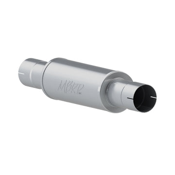 MBRP Silenciador universal Entrada/salida de 4 pulgadas Longitud de 30 pulgadas AL