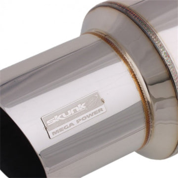 Silenciador de escape universal Skunk2 Sistema de escape de 76 mm (3,00 pulg.) (recipiente Sti/EVO VIII)