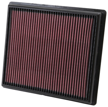 Filtro de repuesto K&amp;N de 11,25 pulgadas de largo O/S x 10 pulgadas de ancho O/S x 1,25 pulgadas de alto para 13 Cadillac XTS 3.6L V6
