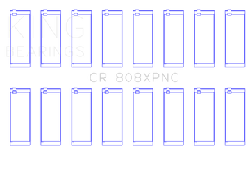 King Engine Bearings GM 369-502 Gen IV / V / VI Big Block Chevy Rod Bearing Set