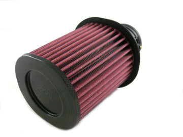 BMC 09-12 Audi R8 5.2L V10 Quattro / R-Tronic Kit de sistema de inducción de filtro de carreras de carbono cilíndrico