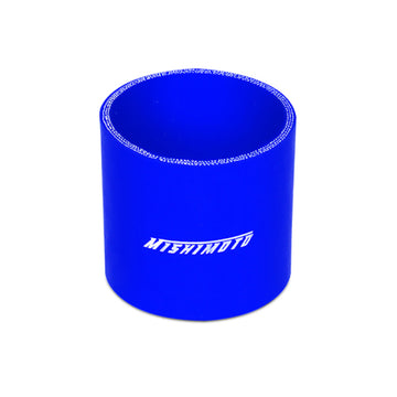 Acoplador recto azul Mishimoto de 2,5 pulgadas