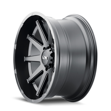 ION Type 143 20x9 / 8x180 BP / 18mm Offset / 124.2mm Hub Matte Black Wheel