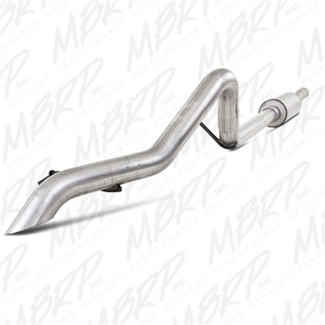 MBRP 2007-2009 Jeep Wrangler (JK) 3.8L V6 4 dr Silenciador de tubo de escape todoterreno antes del eje