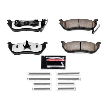 Power Stop 03-07 Jeep Liberty trasero Z36 pastillas de freno para camión y remolque con hardware