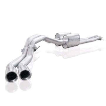 Salida de neumático trasero de escape para Chevy Silverado/GMC Sierra 2007-16 de 5,3 L/6,2 L de acero inoxidable