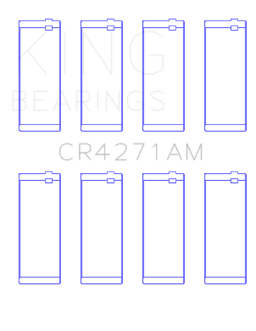 King Engine Bearings 1/95-12/09 Chrysler/ 1/02-12/06 Jeep 148CI 2.4L L4 (Size STD) Rod Bearing Set