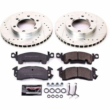 Power Stop 71-74 Chevrolet Blazer Delantero Z23 Evolution Kit de freno deportivo