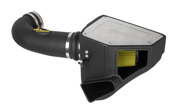 Airaid 16-20 Chevrolet Camaro SS V8-6.2L Sistema de admisión de aire de alto rendimiento (filtro engrasado/amarillo)