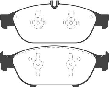 EBC 12+ Mercedes-Benz E550 4.6 Twin Turbo Coupe Redstuff Front Brake Pads