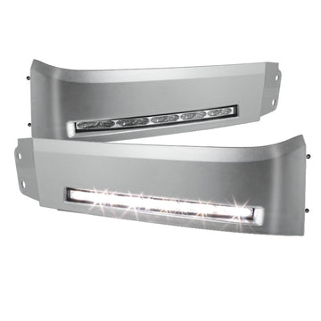 Spyder Toyota Tundra 07-13 Luces diurnas LED con interruptor plateado FL-DRL-TTU07-SIL