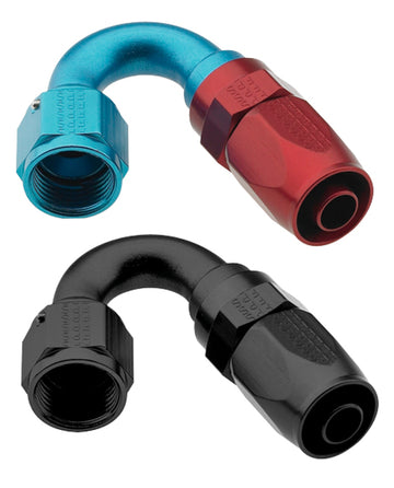 Extremo de manguera Pro-Flow Fragola -10AN x 150 grados - Negro