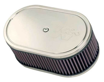 K&amp;N Custom Racing Assembly DDO Ventilación ovalada de 9x5-1/2 pulgadas de altura de 3-1/4 pulgadas