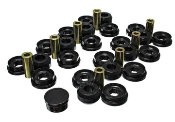 Energy Suspensión 03-09 Lexus Gx470 / 07-09 Toyota FJ Cruiser Juego de bujes de brazo de control trasero negro