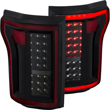 ANZO 2015-2016 Ford F-150 luces traseras LED negras