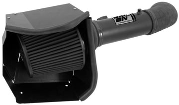 K&amp;N 11-13 Ford F250/F350/F450/F550 Super Duty 6.7L V8 DSL Kit de admisión de rendimiento negro