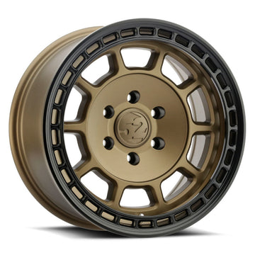 quince52 Traverse HD 17x8.5 6x139.7 0mm ET 106.2mm Rueda de bronce con bloque de orificio central
