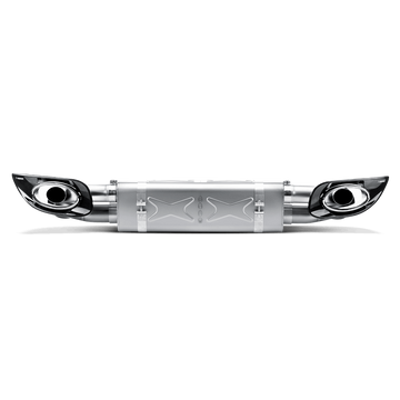 Akrapovic 10-13 Porsche 911 Turbo / Turbo S (997 FL) Slip-On Line (Titanium) w/ Titanium Tips
